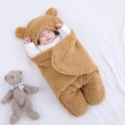 Newborn Winter Swaddle Wrap