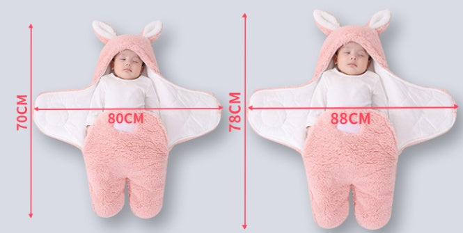Newborn Winter Swaddle Wrap